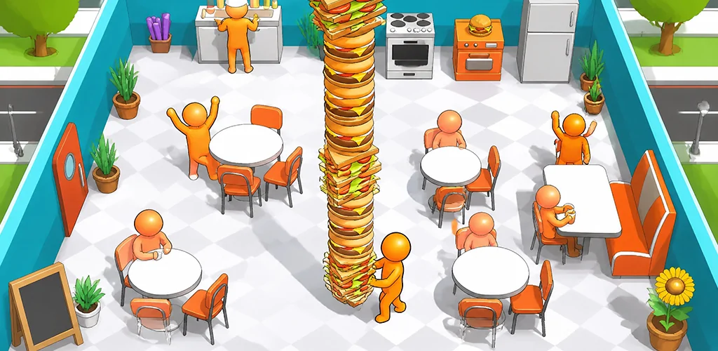 Bistro Run restaurant management gameplay